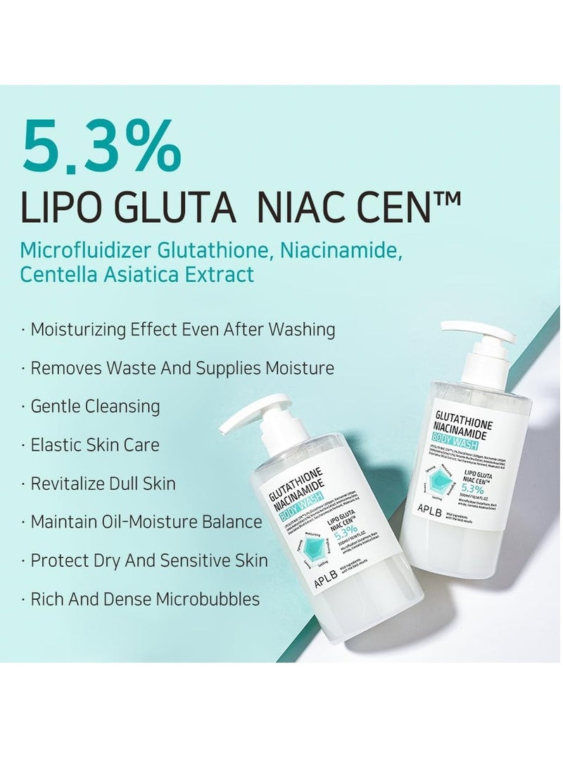 APLB GLUTATHIONE NIACINAMIDE BODY WASH |300 ml - Image 3