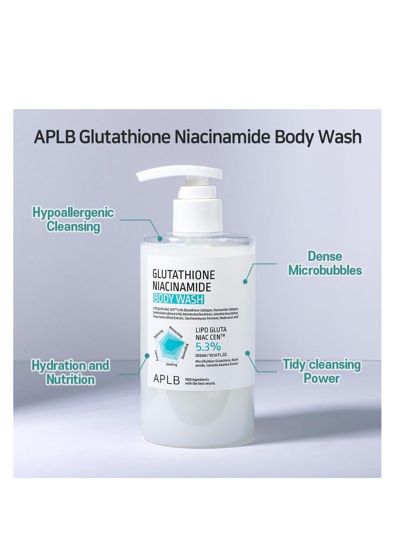 APLB GLUTATHIONE NIACINAMIDE BODY WASH |300 ml - Image 5