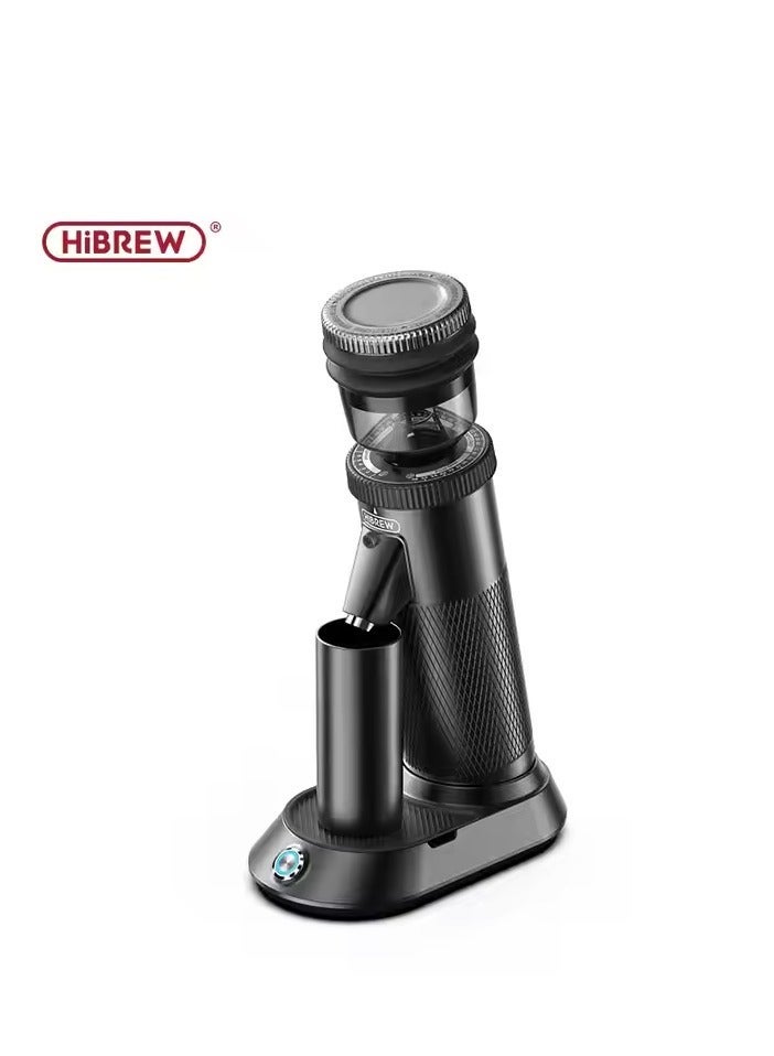 HiBREW G5 Coffee Grinder, Electric Conical Burr Coffee Grinder with 36 Grind Setting, 50g Capacity, Aluminum Alloy Body, Suitable for Espresso Turkish Pour Over Drip Coffee & HiBREW Espresso Machine, 19 Bar Stainless Steel Coffee Maker with Steam Wand, 58mm Portafilter, 1.8L Water TankBundle - Image 2