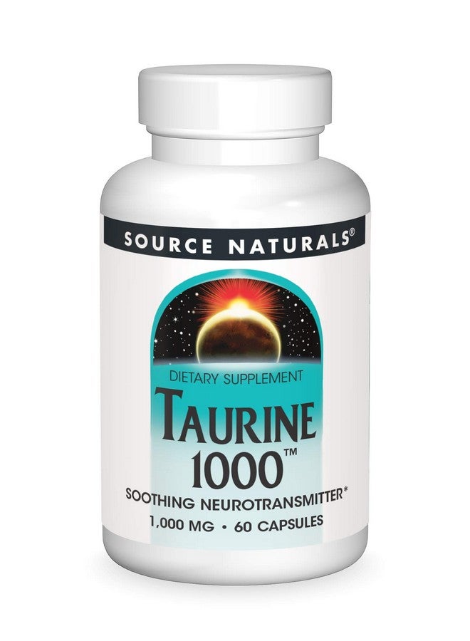 Source Naturals Taurine 1000Mg Source Naturals Inc. 60 Caps - Image 1