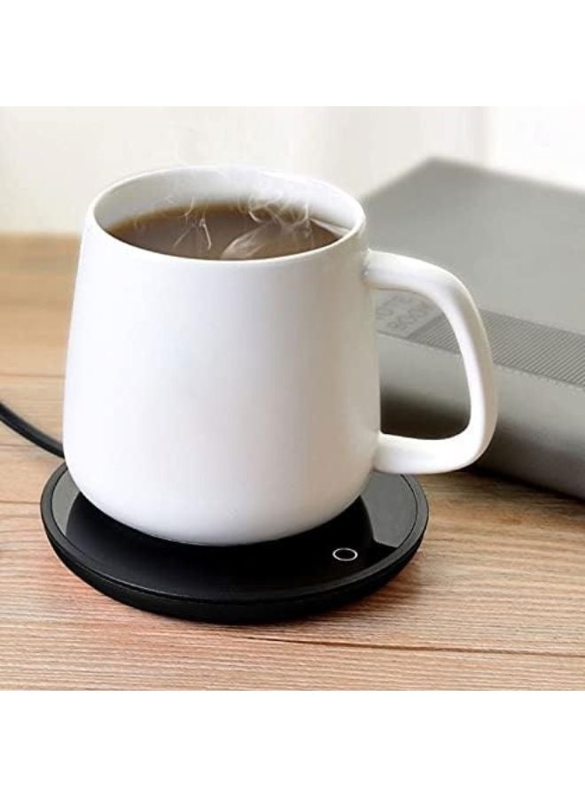 TodyJeyHo Coffee Mug Warmer Second Gear Temperature Adjustment  Continuous Heat Preservation Mug Warmer for Desk for Desk Auto Stop Warming Beverage Warmer 220V 1 PCS - Image 3