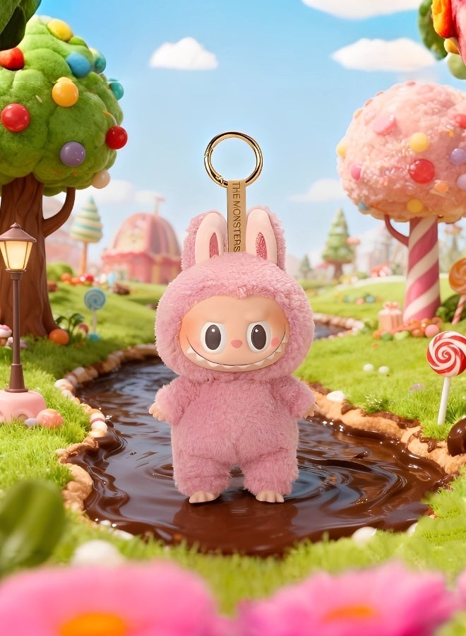 Labubu الجيل الأول من لعبة Vibrant Macaroon Monster Lychee Berry Edition لعبة فنية جميلة قابلة للتجميع بألوان الباستيل - Image 5