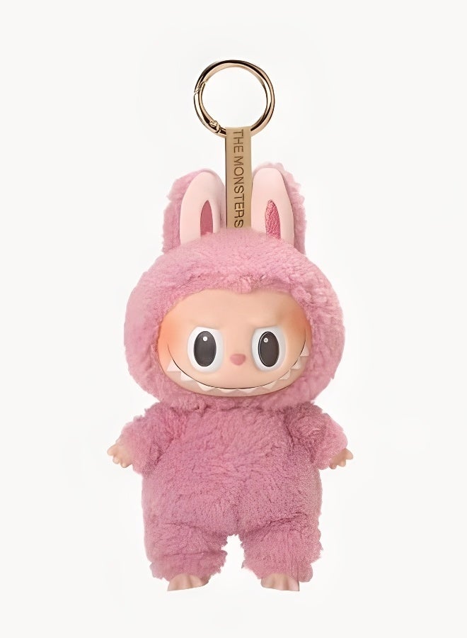 Labubu الجيل الأول من لعبة Vibrant Macaroon Monster Lychee Berry Edition لعبة فنية جميلة قابلة للتجميع بألوان الباستيل - Image 1