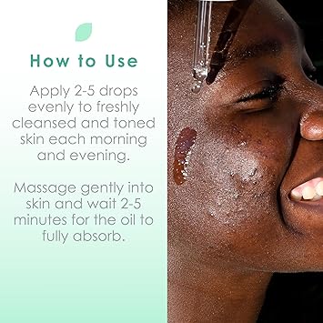 WildMint Marula Magic Natural Face Oil Softening Healing Marula Facial Oil for Sensitive Dry Mature Menopause Skin Reduces Redness Irritation UK Made Vegan CrueltyFree Skincare 30ml - Image 5