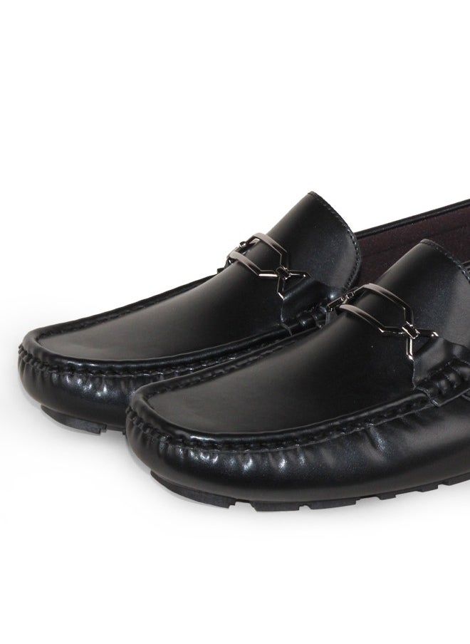 BOTELI PU Leather Dress Shoes for Men Casual Driving Loafer Work Shoes  - Image 2