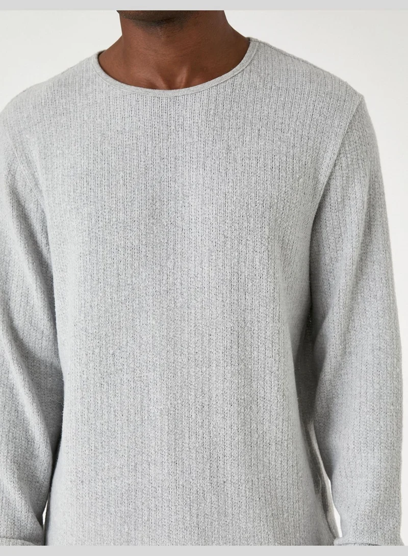 KOTON Basic Sweater Crew Neck