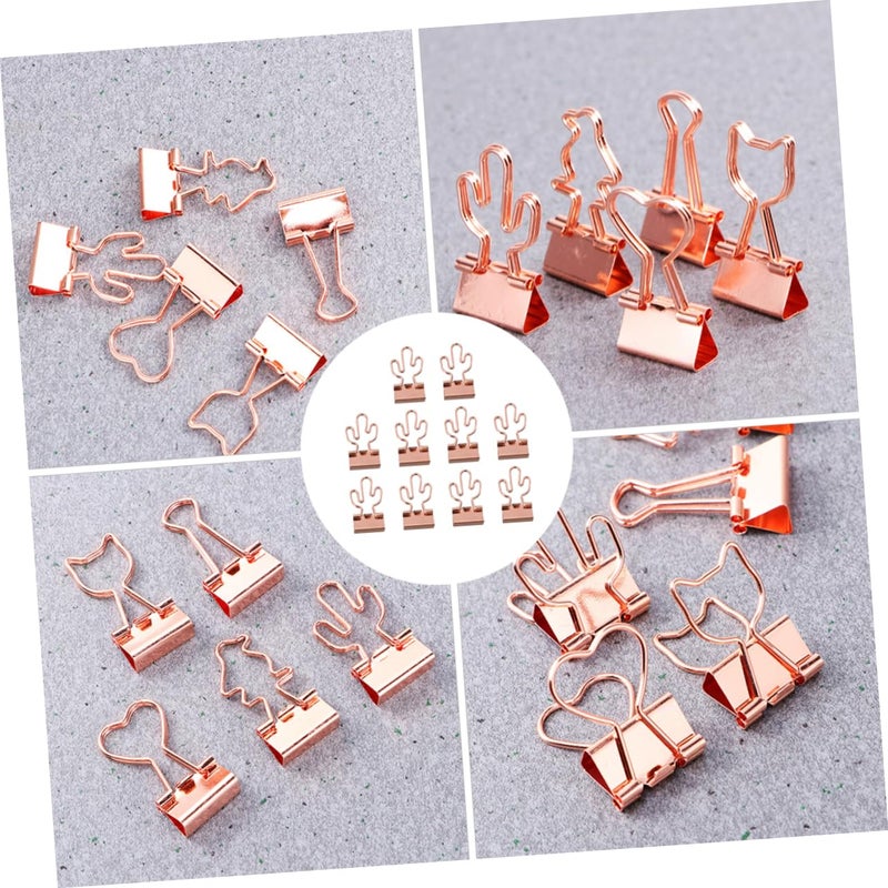 15Pcs Colored Binder Clips For Office School Paper Organizing Bright Colors - Image 5