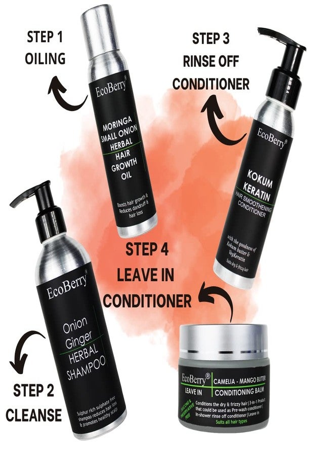 EcoBerry Kokum Keratin Hair Conditioner For Hair Conditioning Men & Women | Intense Hydration | 100% Pure, Natural & Handmade, Chemical Free, Paraben Free | Vegan 100ml - Image 5