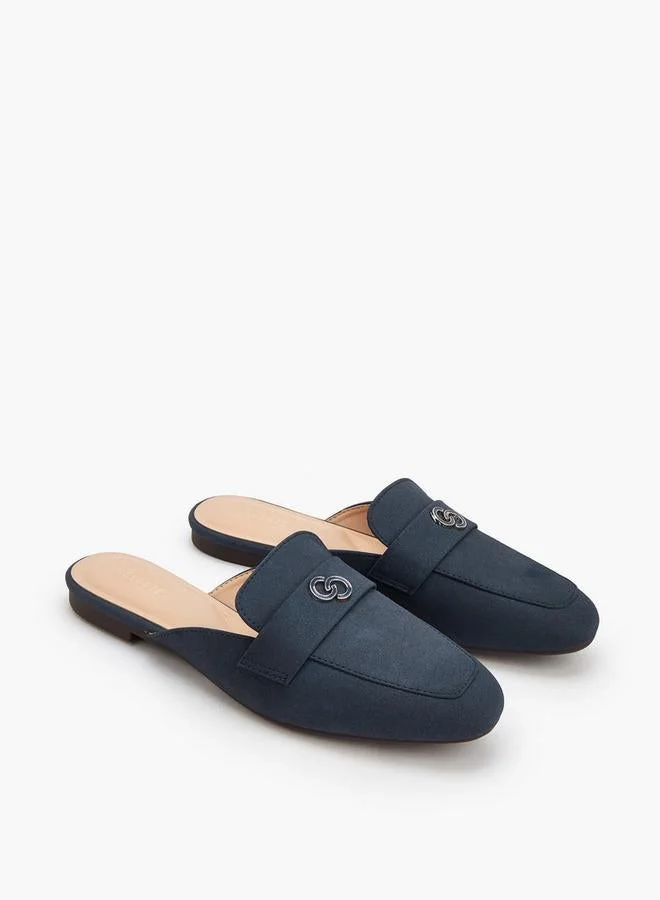 Celeste NAVY Women Slip-On Mules for Women | Best Price UAE