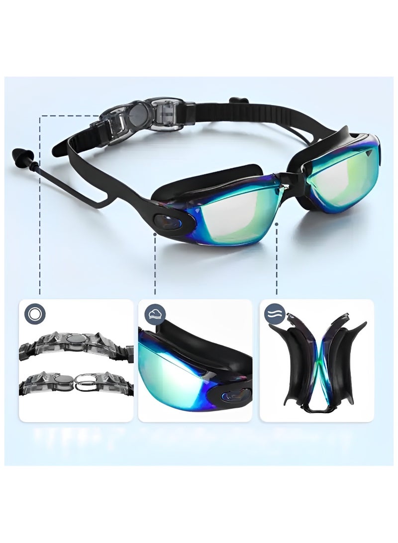 Femca Swim Goggles,  Swimming Goggles Anti Fog No Leaking For Adult Women Men Youth - Image 4