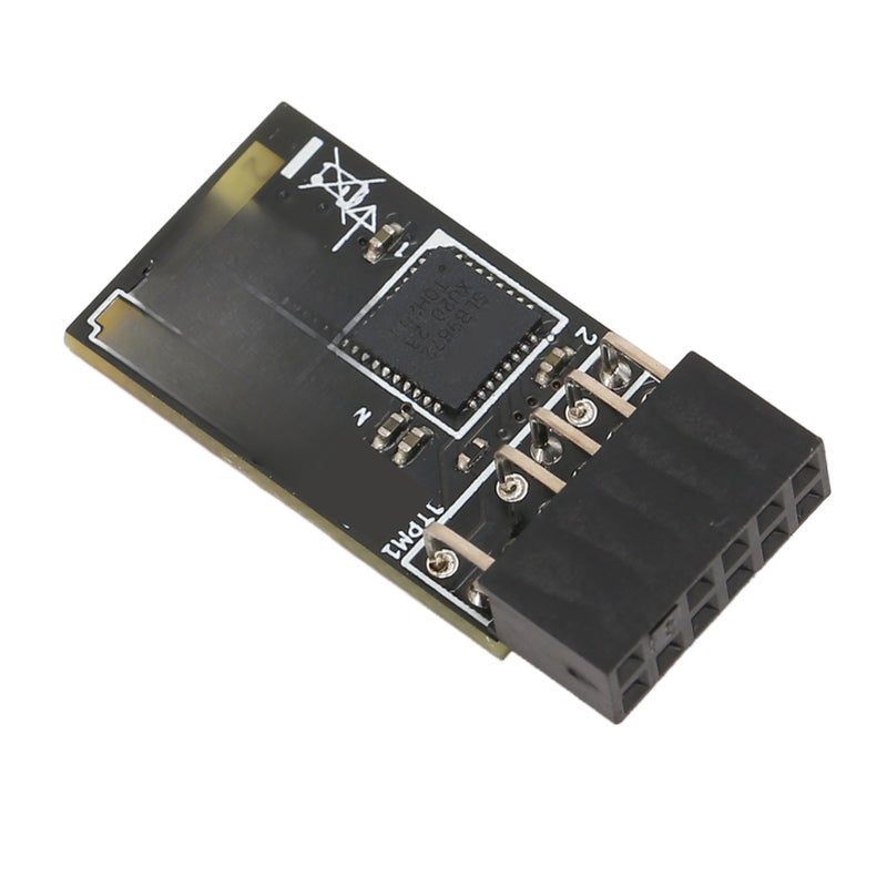 وحدة TPM2.0 وحدة أمان تشفير TPM SPI 12 سلك مع SLB 9672 لألواح أمارة MSI لنظام ويندوز 10 و11 - Image 1