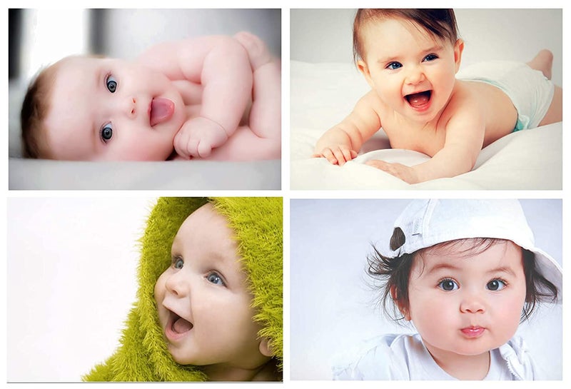 KARTMEN Paper Gloss Finish Newborn Baby Cute Wall Posters With Lamination - Big Size, Size - 12 X 18 Inch, Multicolour, Set Of 10, Large - Image 3