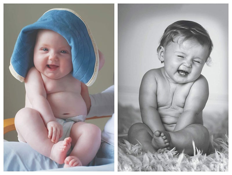 KARTMEN Paper Gloss Finish Newborn Baby Cute Wall Posters With Lamination - Big Size, Size - 12 X 18 Inch, Multicolour, Set Of 10, Large - Image 4