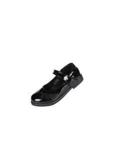 Ninos 103-80 Ninos Girls School Shoes Black DY858  - Image 3