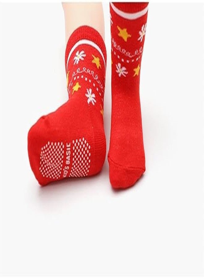 Fashiol Baby Boys/Girls Summer Wear Printed Soft Crew Wool Kids Socks Animated Cartoon Designed Anti-Slip Moje (0 months Till 1.5 Years) - Pack of 2 Pairs - Image 4