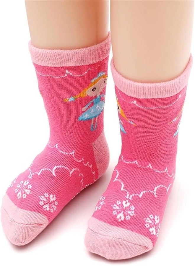 Fashiol Baby Boys/Girls Summer Wear Printed Soft Crew Wool Kids Socks Animated Cartoon Designed Anti-Slip Moje (0 months Till 1.5 Years) - Pack of 2 Pairs - Image 3
