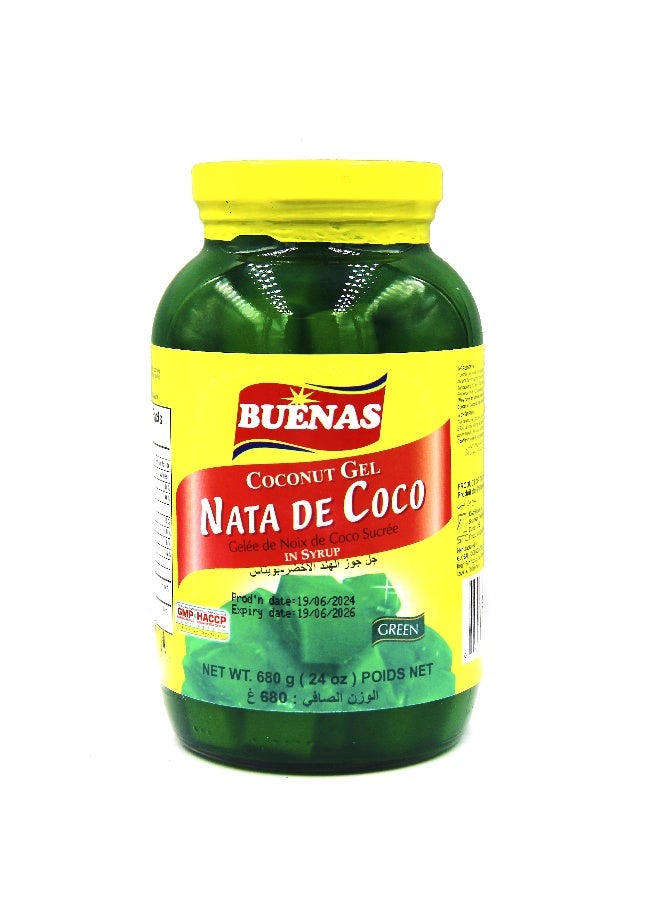 Buenas هلام جوز الهند ناتا دي كوكو الأخضر 680 جرام - Image 1
