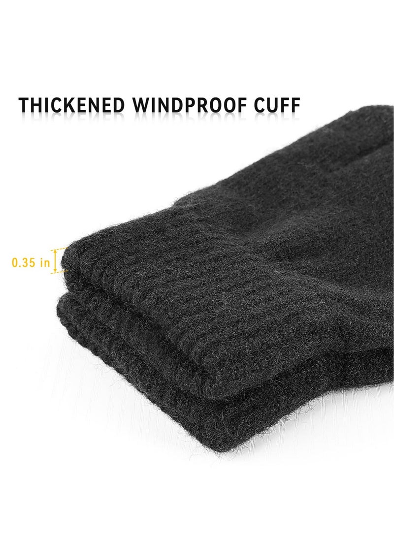 Thermal Touch Screen Winter Gloves for Men & Women - Windproof & Warm for Driving, Running, Cycling & Hiking - Image 5