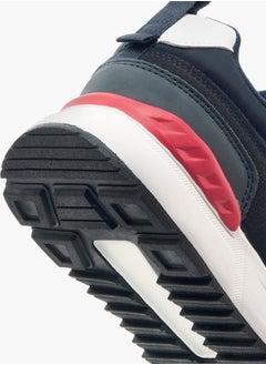 Lee Cooper Mens Panelled Lace-Up Low Ankle Sneakers  - Image 5