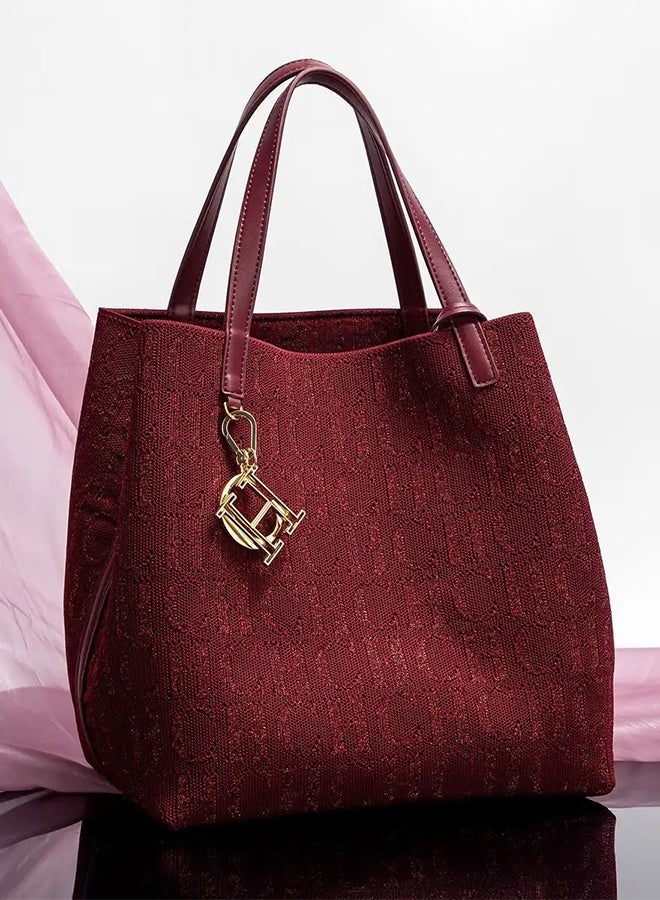 CH CH ​CHCH New Fashionable Design Women's Large-capacity Tote Bag - Image 3