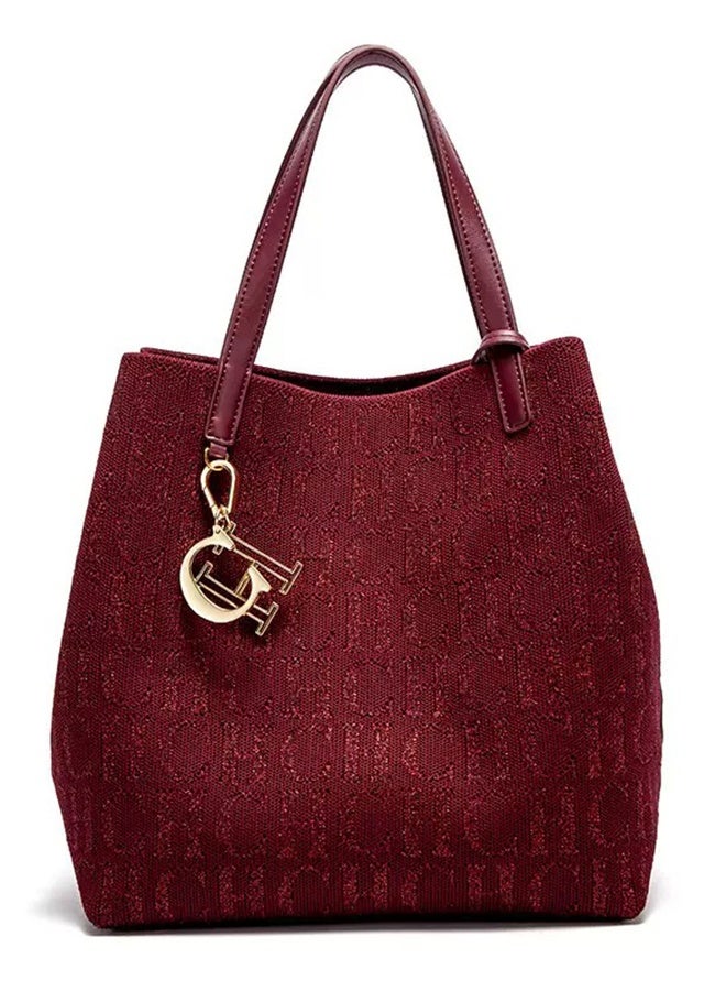 CH CH ​CHCH New Fashionable Design Women's Large-capacity Tote Bag - Image 2