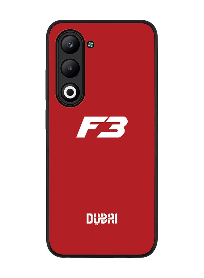 Stylizedd For Oppo A5 5G / A5 4G Case,Slim fit Camera Protection, Shockproof Thin Phone cover  -  Faz3 Dubai Red