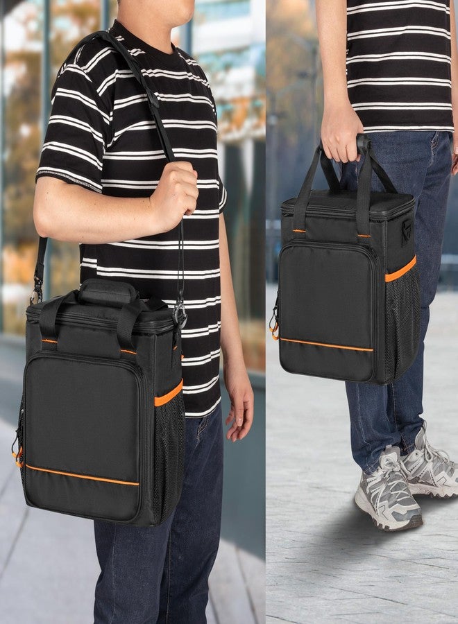 PGmoon Travel Carrying Case Compatible with Nebula Mars 3/Cosmos Laser 4K/SE, Projector Storage Case Bag with Accessories Pockets(Patent Design) - Image 5