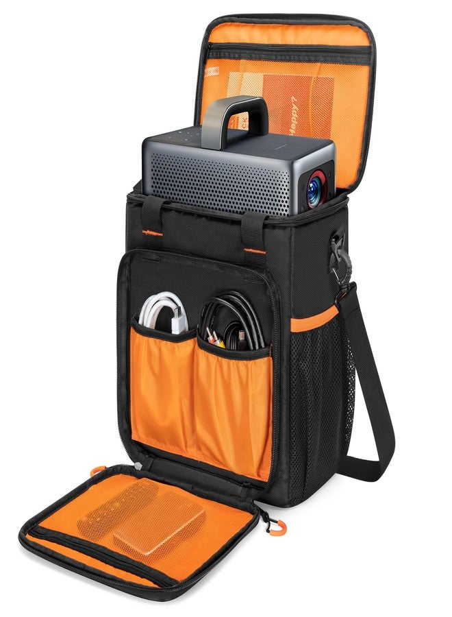 PGmoon Travel Carrying Case Compatible with Nebula Mars 3/Cosmos Laser 4K/SE, Projector Storage Case Bag with Accessories Pockets(Patent Design) - Image 1