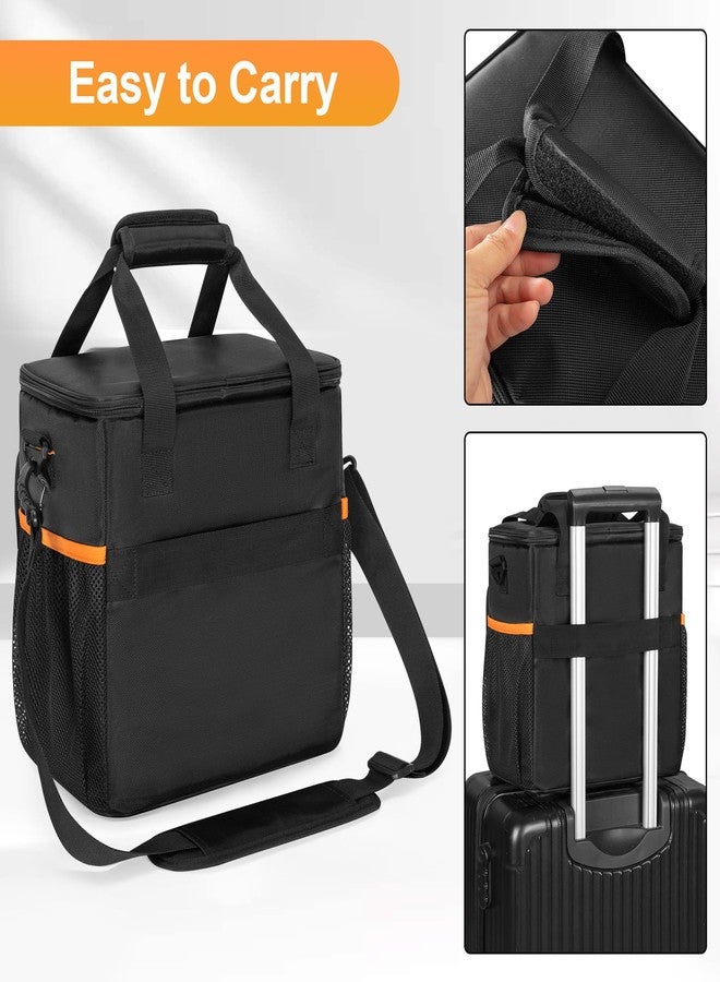 PGmoon Travel Carrying Case Compatible with Nebula Mars 3/Cosmos Laser 4K/SE, Projector Storage Case Bag with Accessories Pockets(Patent Design) - Image 4
