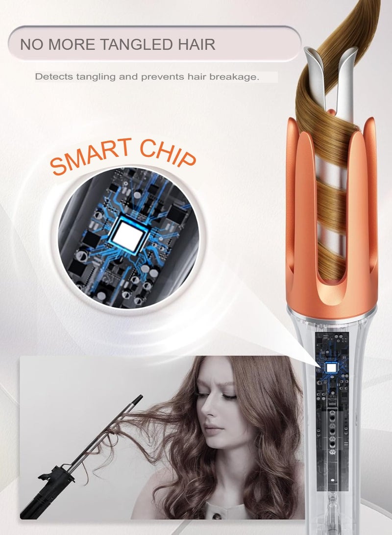 MARK STORE Hair Curler Automatic Rotating – 1¼ Inch Curling Iron with 3 Heat Settings, Fast Heat-Up, 2-Way Spin, Anti-Tangle, Anti-Scald & Auto Shut-Off for Effortless Styling (32mm)  - Image 3