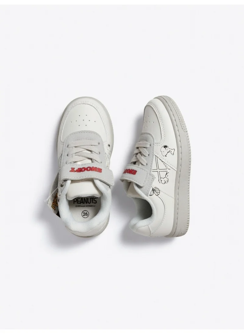 Peanuts Peanuts Boys Low Top Sneakers, Lightweight Shoes