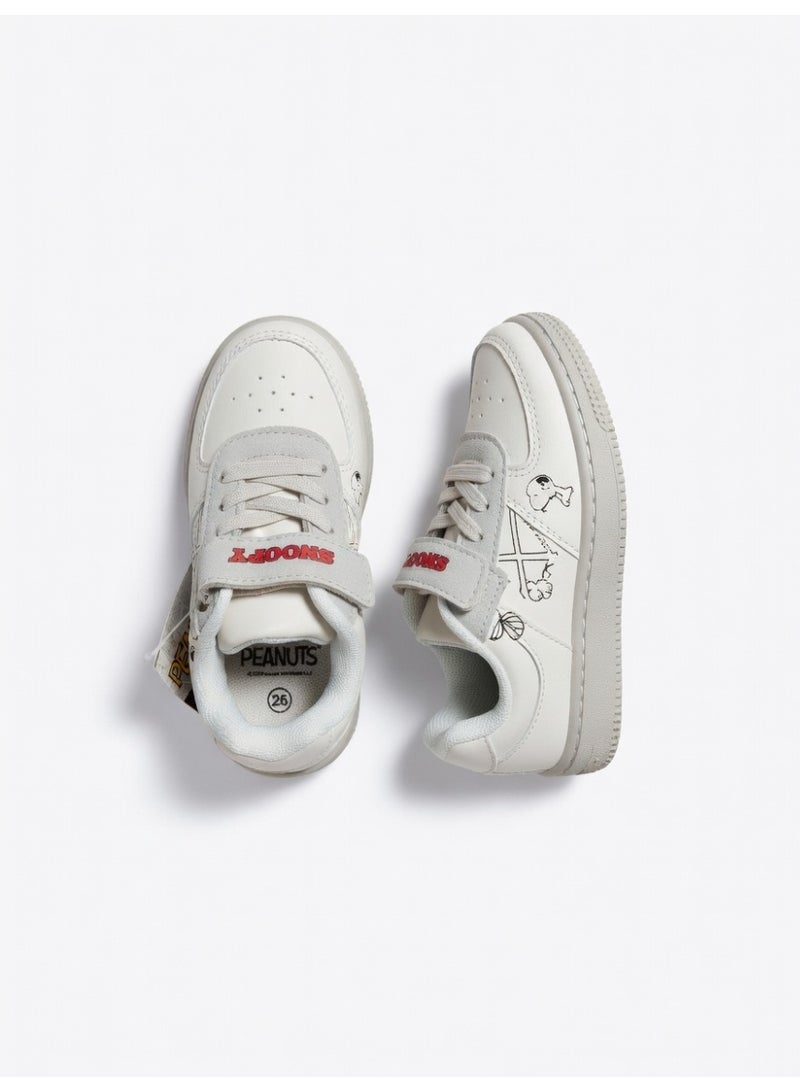 Peanuts Boys Low Top Sneakers, Lightweight Shoes - Image 2