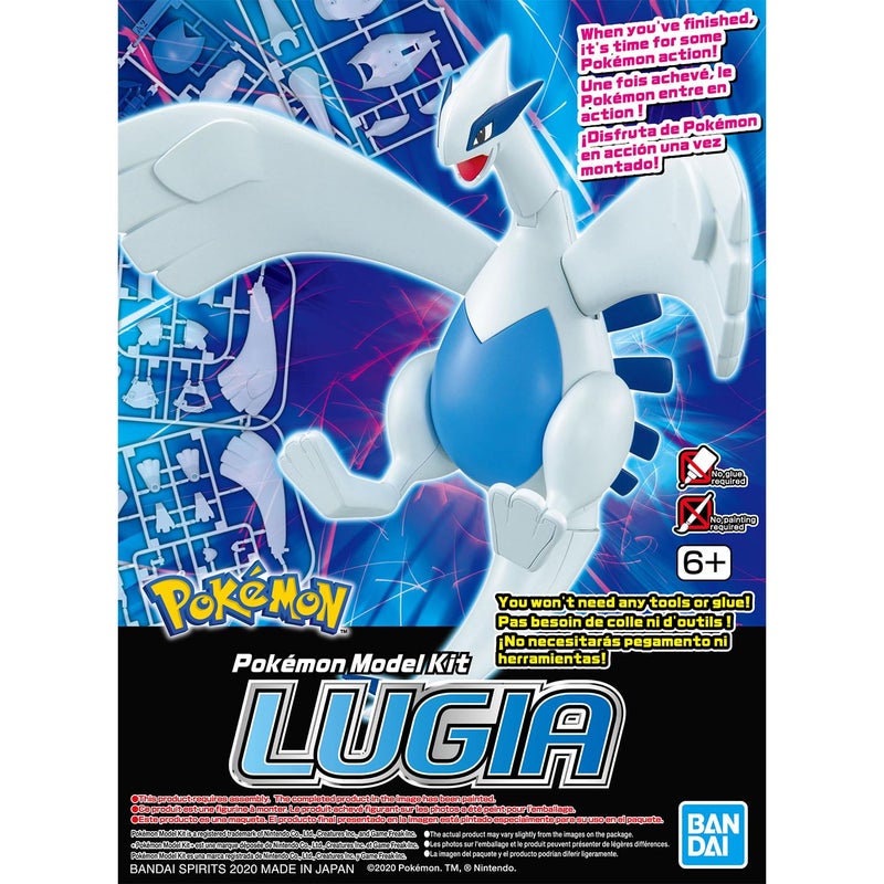 Bandai Hobby - Pokemon - Lugia, Bandai Spirits Pokemon Model Kit - Image 4
