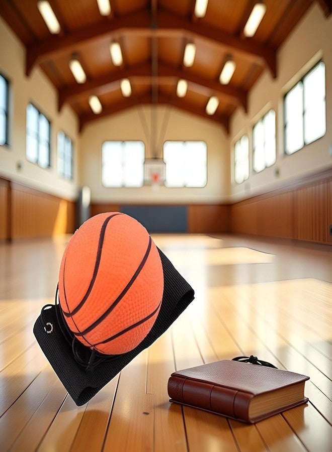 Bwexxt Basketball Wrist Return Ball, Sports Wrist Balls on a String, 2.36 Inch Rubber Rebound Bouncy Wristband Balls on Elastic String for Wrist Exercise Gift Toy for Teens Adults - Image 5