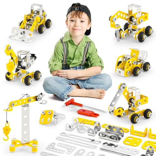 PANPAPA Erector Sets for Kids Ages 8126 Nano Engineering Toys for Kids 57Metal Building Construction Model kitDIY STEM Building Blocks Gift for Boys Girls273pcs - Image 1