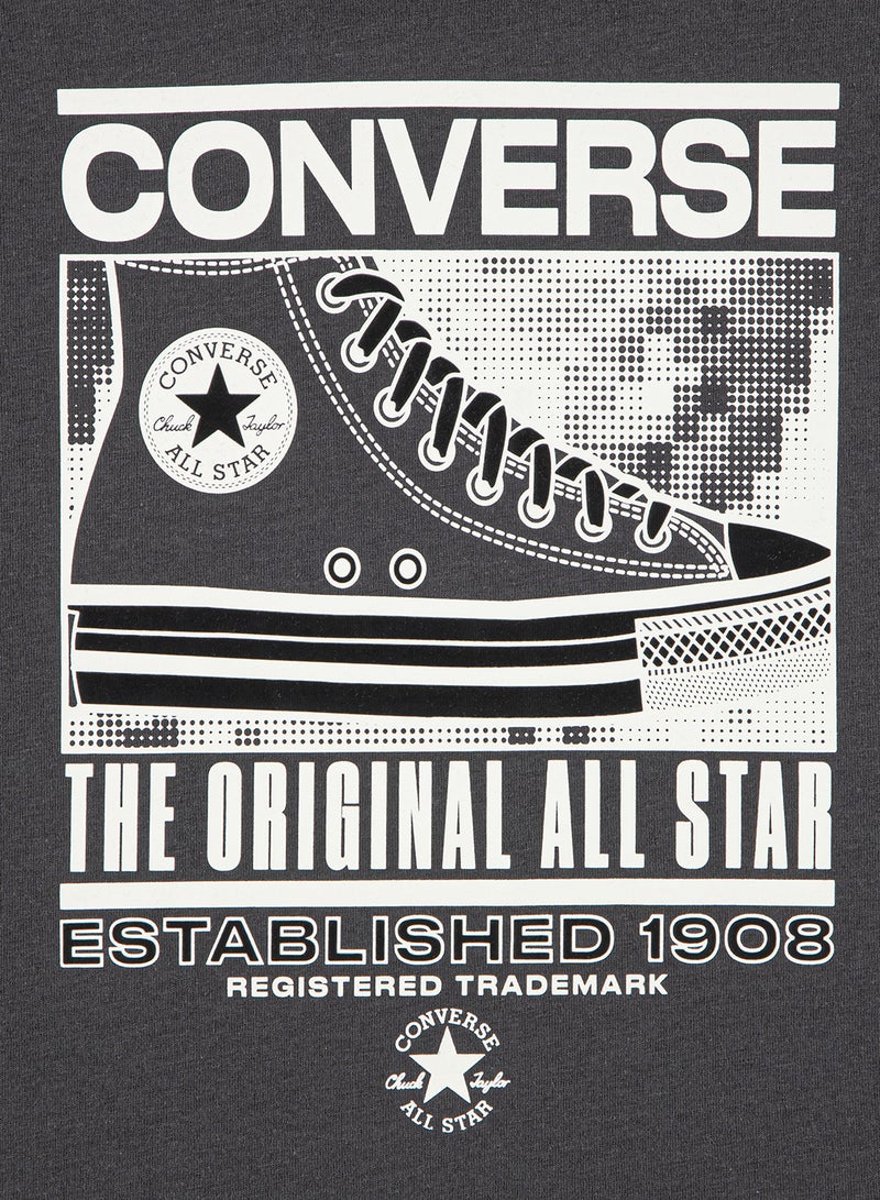 CONVERSE Youth Static Background T-Shirt - Image 4