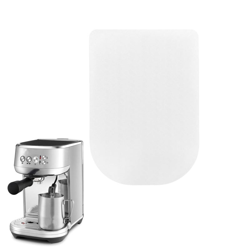 حماية سطح الطاولة المطاطية المتوافقة مع Breville Bambino Plus، مقاومة للحرارة، غير قابلة للانزلاق، للاستخدام في المطبخ (أبيض) - Image 1