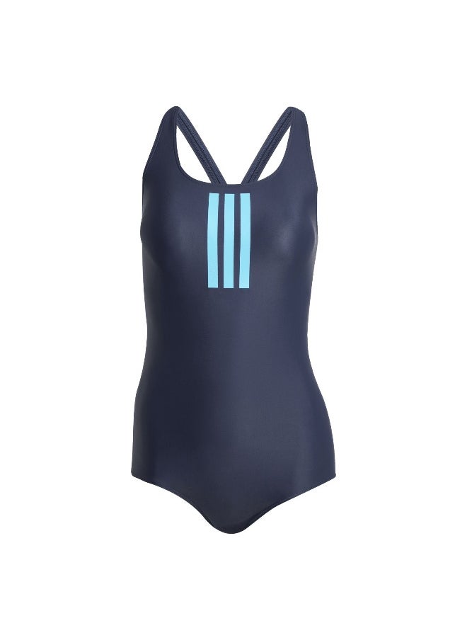 Adidas adidas padded 3 stripes closed back women swimsuit  - Image 2