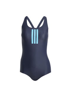Adidas adidas padded 3 stripes closed back women swimsuit  - Image 1