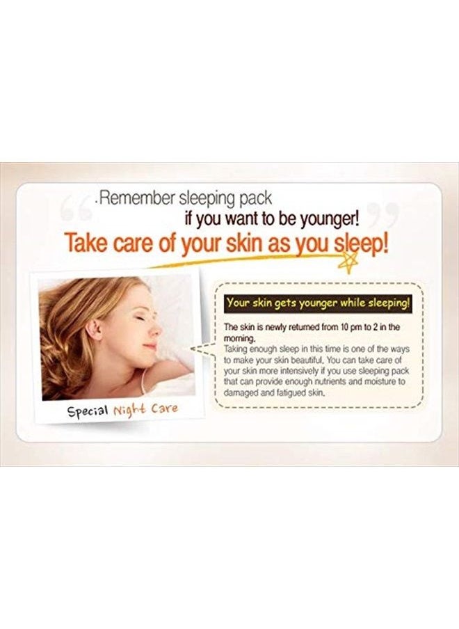 MIZON Snail Line, Snail Wrinkle Care Sleeping Pack, Nourishing mask, Firming mask, for damaged skin, anti-wrinkle care, (2.7 FL oz)  - Image 5