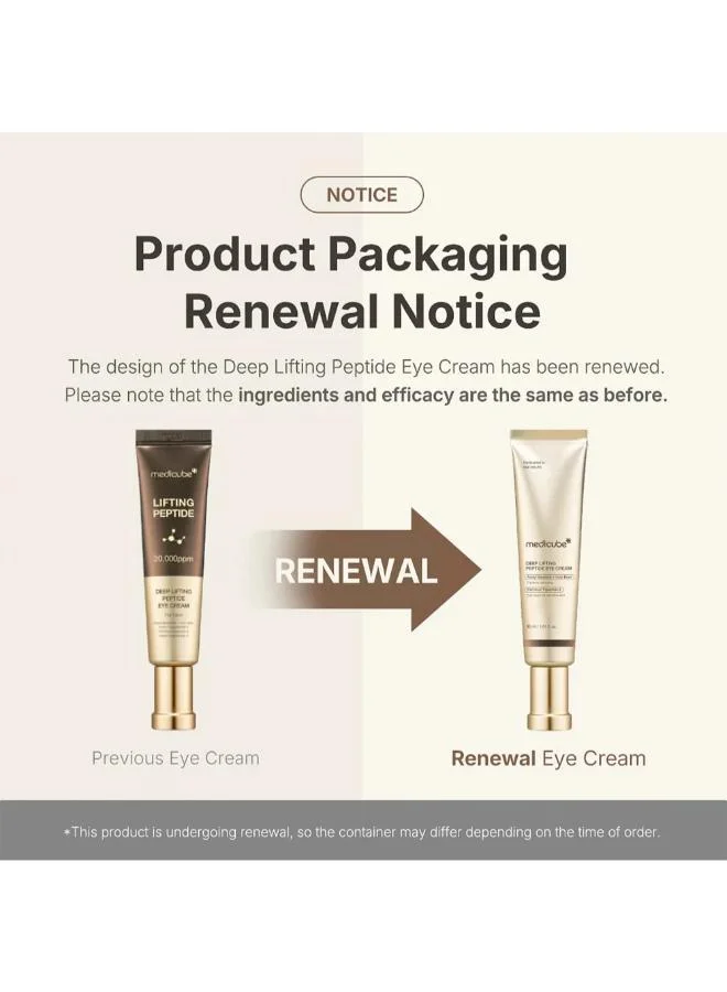 Medicube Medicube-Deep Lifting Peptide Eyecream For Face 30ml