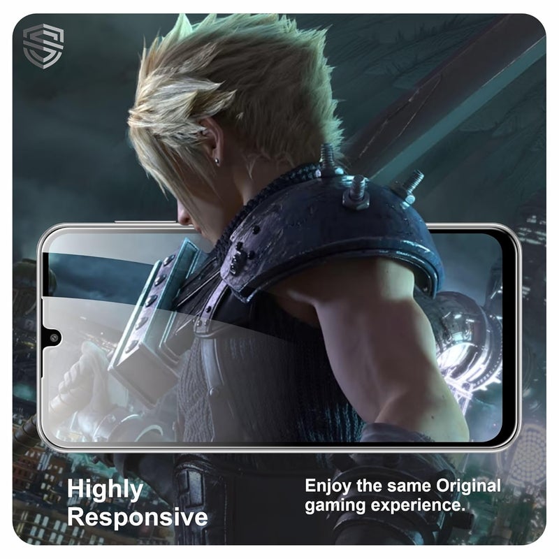 Skyddshield Military-Grade Gorilla Tempered Glass For Samsung Galaxy A16, A16, M16 and Galaxy A26 (6.7 Inch) With Installation Kit | Edge to Edge Coverage | Black - Image 5