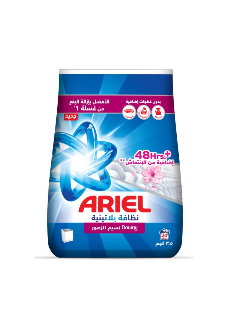 Ariel Platinum Clean Semi-Automatic Floral Breeze Laundry Detergent Powder 3.5kg - Image 1