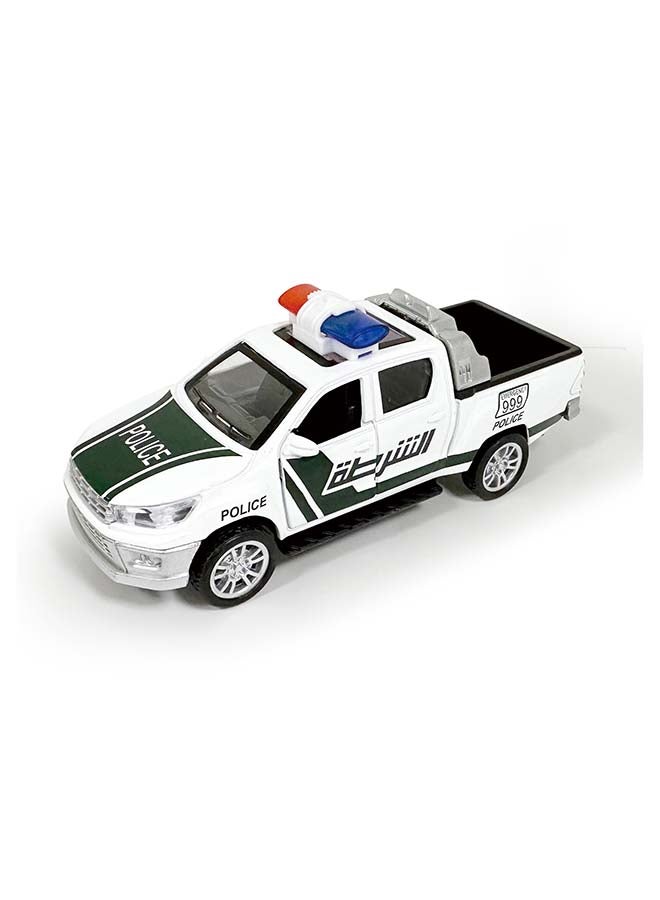 Power Joy 1/24 Scale Vroom Vroom Die Cast Police Car, Assorted 1 Piece (Style & Color May Vary) | Diecast Car | Diecast Vehicle | Display Cars | Perfect Gift for Collectors and Kids - Image 2