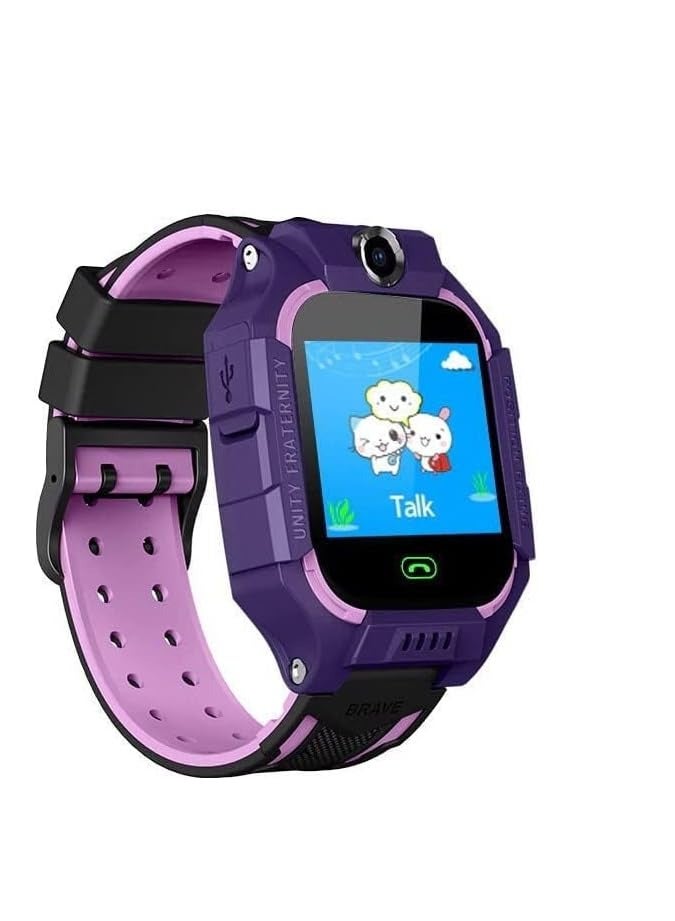Kids' Smart Tracking Watch – Pink, Bluetooth Enabled - Image 1
