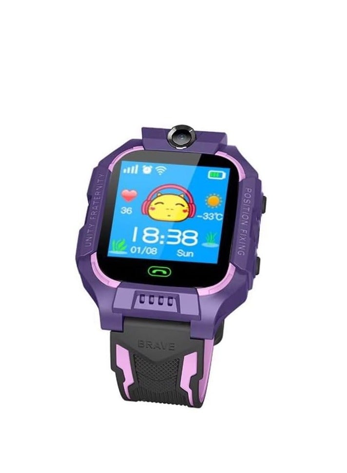 Kids' Smart Tracking Watch – Pink, Bluetooth Enabled - Image 2