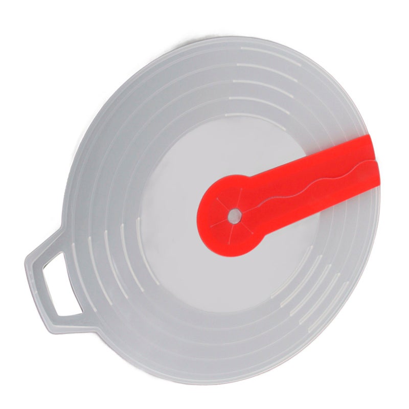 Anti Splashing Lid: Food‑Safe Durable Material, Easy To Clean & Store, Fits Most Bowls - Anti Spill Cover for Kitchen Tabletop & Wall Protection, Egg Bowl Guard for Egg Breaking & Milk Foaming - Image 2