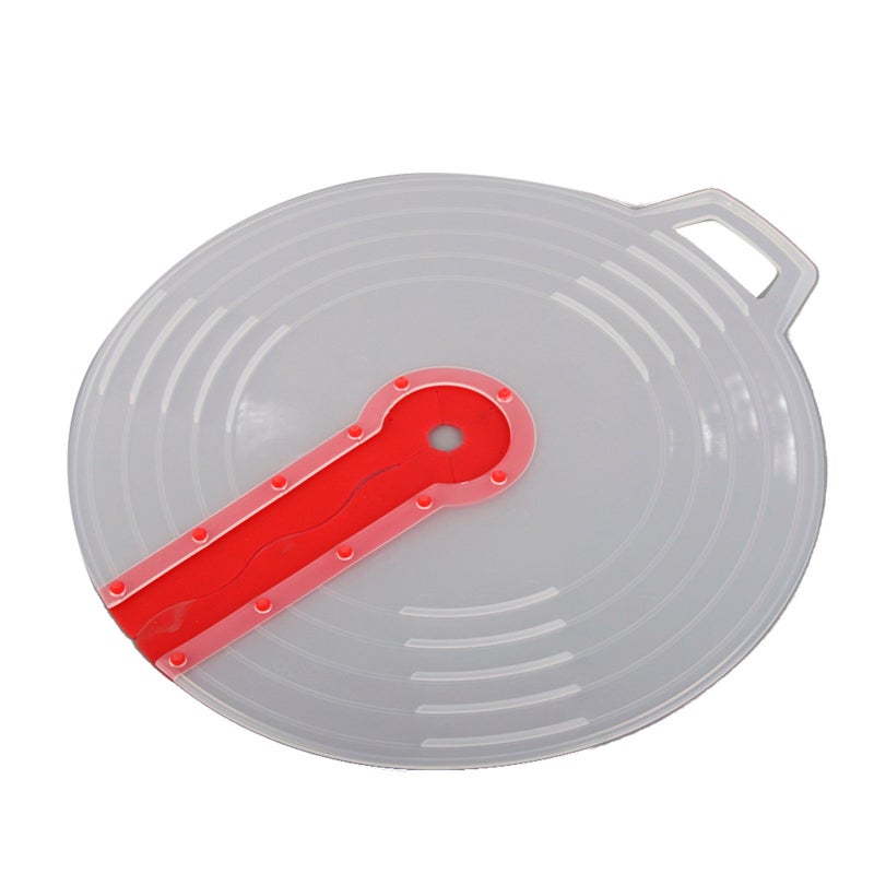 Anti Splashing Lid: Food‑Safe Durable Material, Easy To Clean & Store, Fits Most Bowls - Anti Spill Cover for Kitchen Tabletop & Wall Protection, Egg Bowl Guard for Egg Breaking & Milk Foaming - Image 1