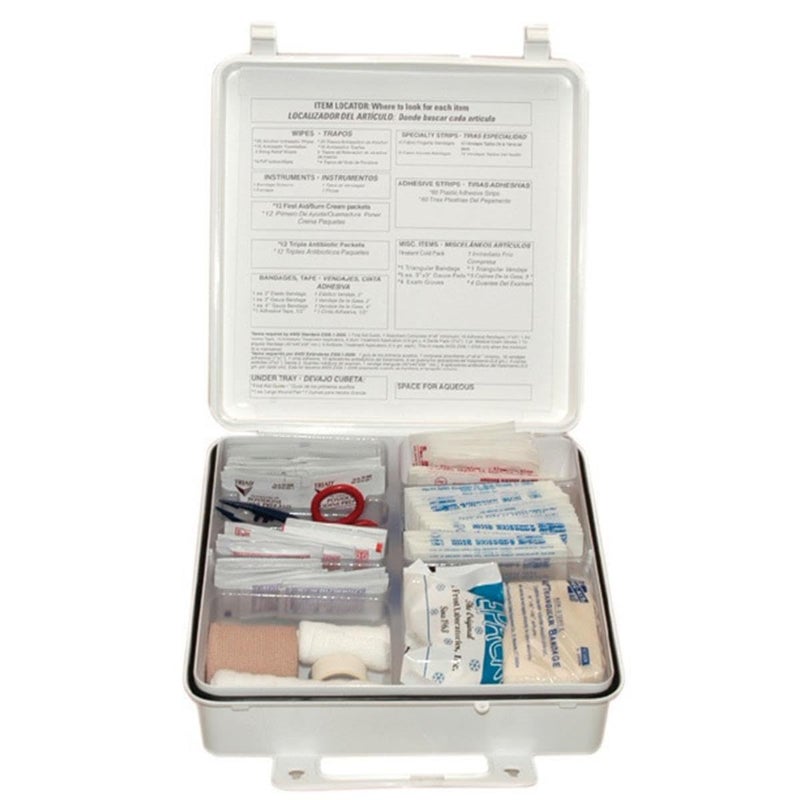 PacKit First Aid Only 6088 165 Piece 50 ANSI First Aid Kit Weatherproof Plastic Case - Image 2