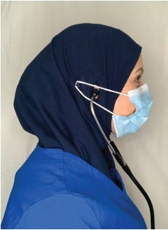 International Uniform L.L.C Women Islamic Full Cover Hijab Scarf with Royal Blue Color 